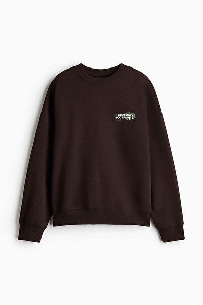 H&M Loose Fit Printed sweatshirt