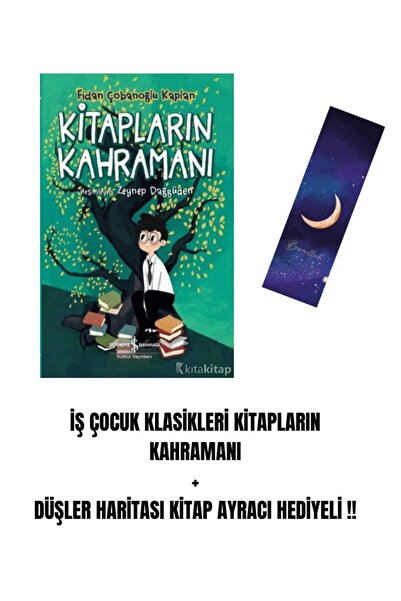Karma Kitaplar İŞ ÇOCUK KLASİKLERİ KİTAPLARIN KAHRAMANI + DÜŞLER HARİTASI KİT...