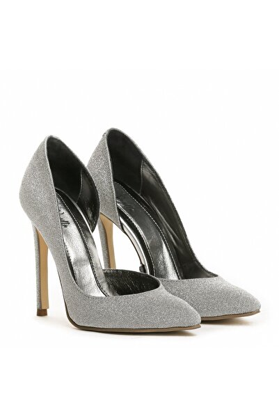 Vanilla Days Pantofi de mireasă eleganți Daniela Fantasy cu toc stiletto argi...