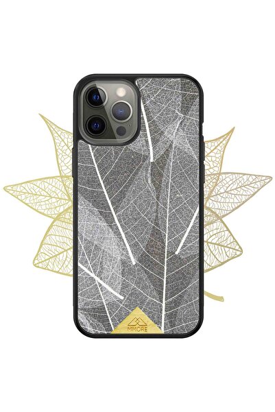 GOLDEN PIGS Phone Case, GoldenPigs, Skeleton Leaves iPhone 14 Pro Max