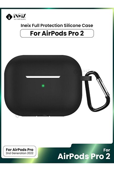 ineix جراب سيليكون لسماعات ابل ايربود برو 2 الجيل الثاني 2022