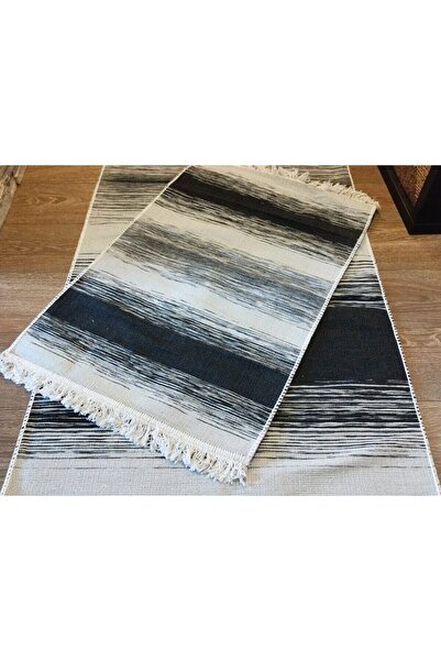 OEM 1+1 Woven rugs set, double-sided, size 60x90 cm + 80x200 cm COTON09B