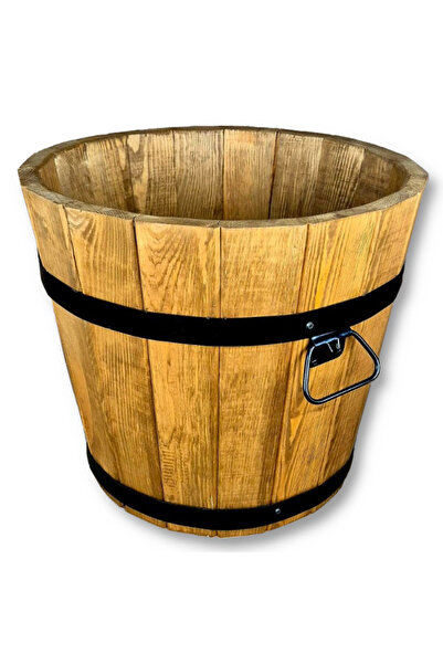 Other Ghiveci de flori din pin 42xH38 stejar negru (export)