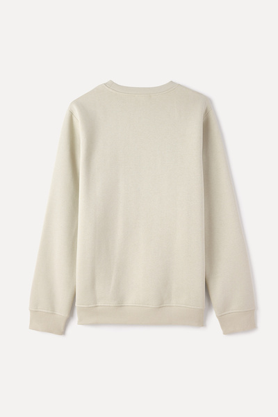 Mudo Embroidered Cycling Neck Sweatshirt