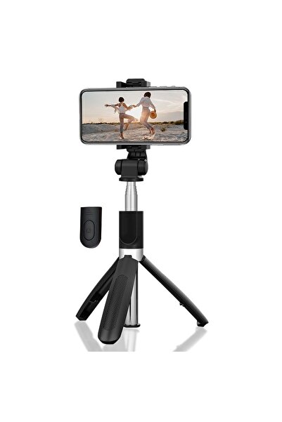 Mediatech Trepied selfie 2 in 1 Media-Tech MT5542, universal, negru