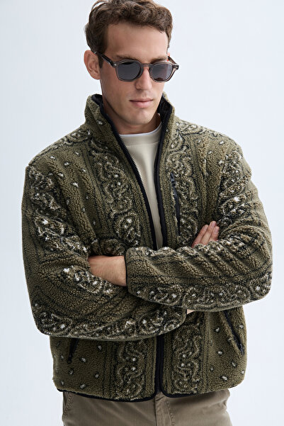 Mudo Comfort Fit Double Sided Sherpa Jacket