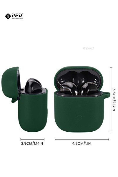 ineix Soft Silicone Case Cover For realme Buds Air Neo