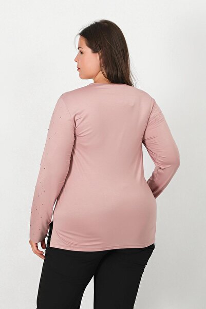 Lanze Stone Printed Combed Cotton Blouse