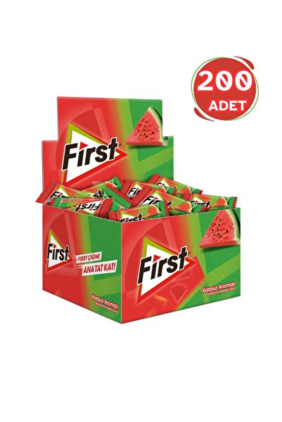 First Karpuz Aromalı Sakız 200 x 1,7G