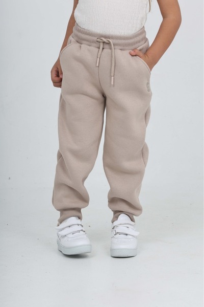 Toontoy Girl's t Logo Embroidered Tracksuit Bottom