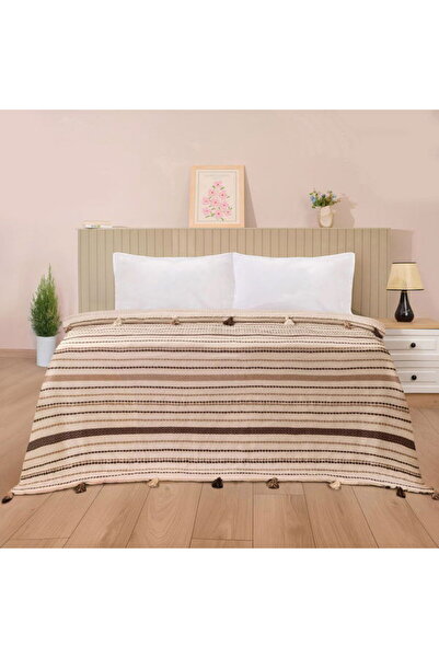 Evidea Cuvertură de pat dublă Soft Austin - Maro - 220x240 cm