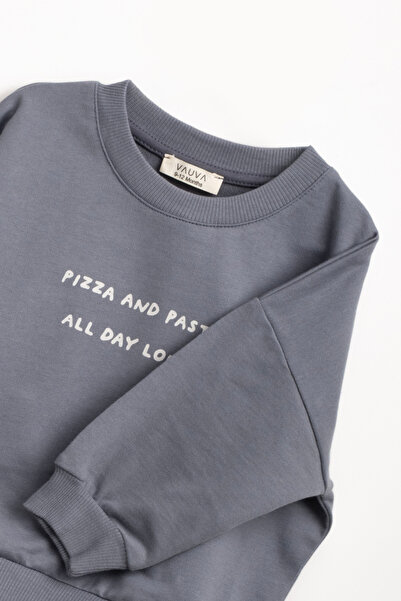 Vauva Transitional Sets Girls Boys Baby Children Long Sleeve Printed Oversized Sets