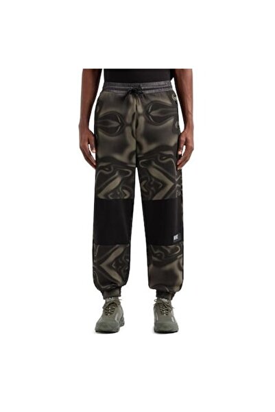 Emporio Armani training pants, camouflage, cotton, size S