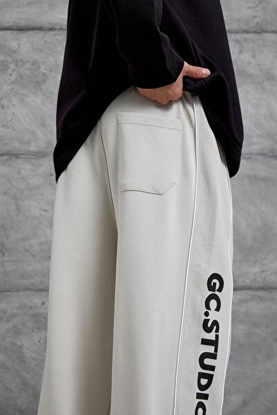 NOMARC Κρεμ Gc Studio Φούτερ με χαλαρή εφαρμογή