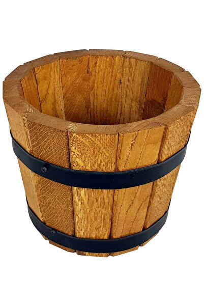 Other Ghiveci de flori din stejar 25xH20 stejar negru