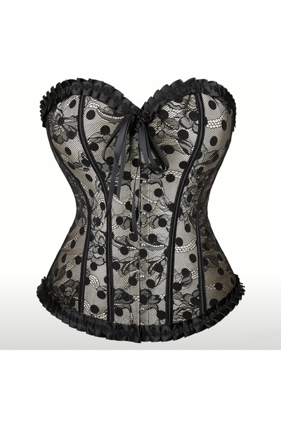 Ceren Öncel Atelier Chic Pois Büstiyer Korse