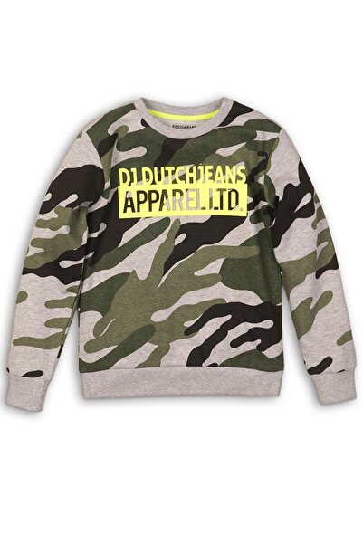 DJ Dutchjeans Army sweatshirt for boys DjDutchjeans