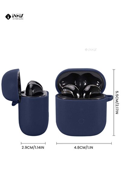 ineix Soft Silicone Case Cover For realme Buds Air Neo
