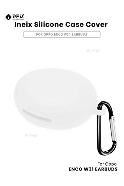 ineix Soft Silicone Case Cover For Oppo Enco W31 True Wireless Headphones