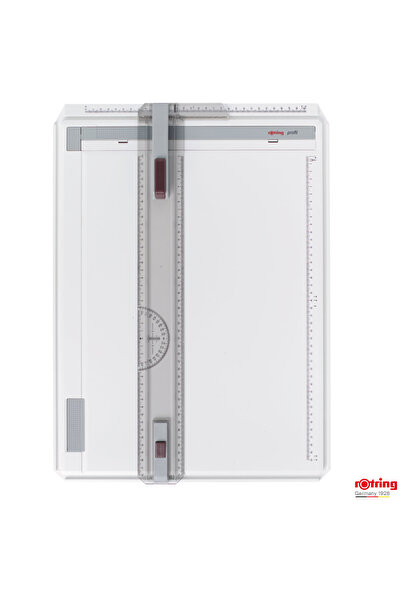 Rotring Tablă de desen Profil A3 cu sistem dublu de fixare și racord în T gra...