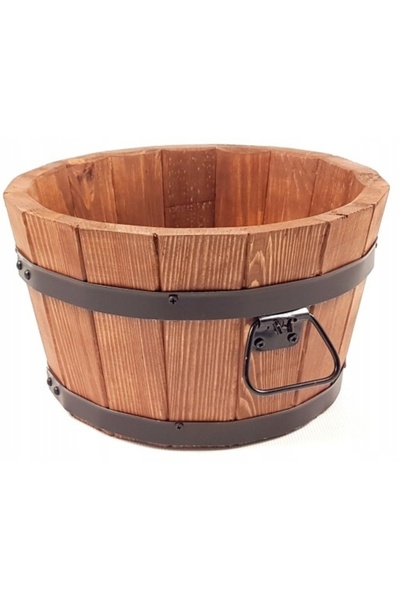 Other Ghiveci de flori din pin 35xH21 nuc negru