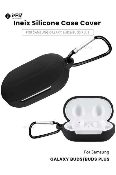 ineix غطاء سيليكون ناعم لسماعات سامسونج جالكسي بودز بلس وجالاكسي بودز