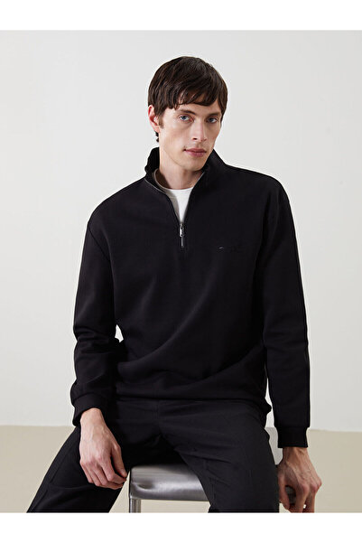 LC Waikiki Hanorac pentru bărbați cu guler negru