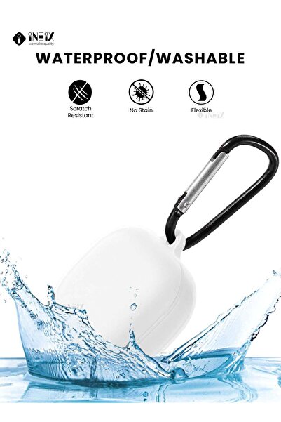 ineix Soft Silicone Case Cover For Samsung Galaxy Buds Pro, Buds 2