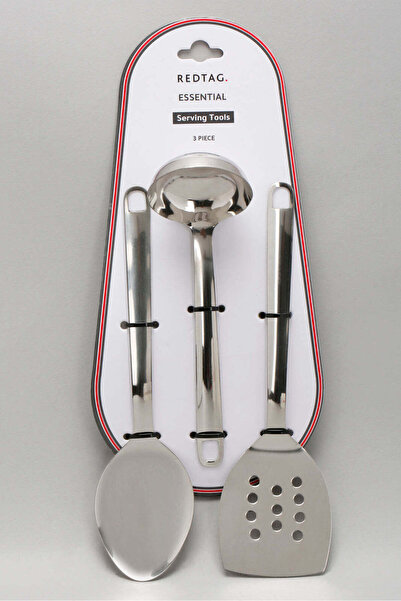 REDTAG Silver Stainless Serving Utensil Set (3 Piece)
