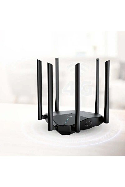 porodo Dual Band Portable Wi-Fi Router - Black