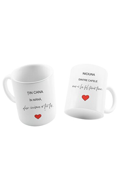 OEM Couple Mug Set – “I hold the mug in my hand… but you hold the heart” – Romantic Gift, Tipo-Art