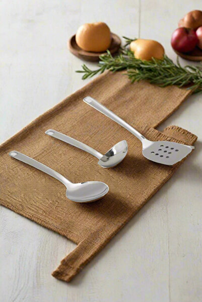 REDTAG Silver Stainless Serving Utensil Set (3 Piece)