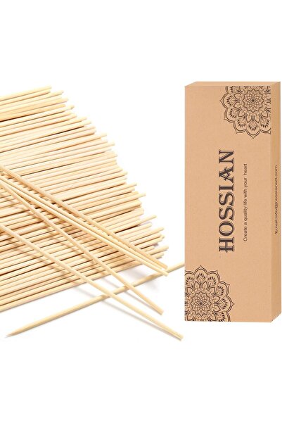 HOSSIAN 100 عود من أعواد ناشر العطور - بديل طبيعي للروطان (23 سم)