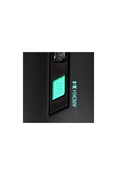 PORT DESIGNS Mouse Optic Gaming Arokh X-1, 6 butoane, 2400DPI, Negru/Verde