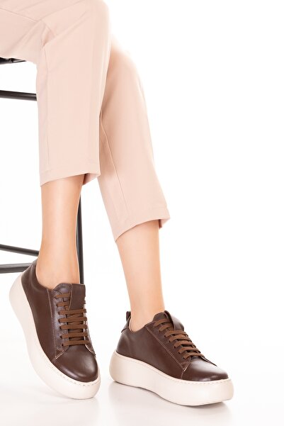 Gondol Спортни обувки от естествена кожа с анатомична подметка Alessandora Brown