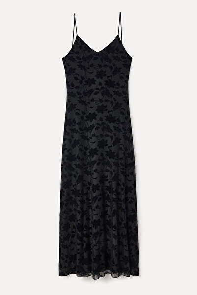 Mudo Printed Sleeveless Long Dress