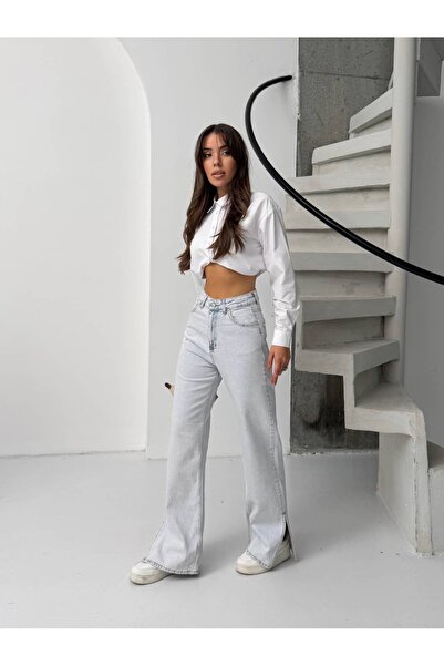 mydukkan.co الجينز مع الشقوق على الساقين