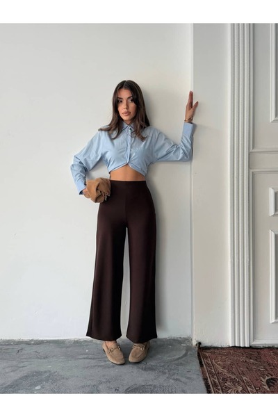 mydukkan.co Waist Inside Rubber Fabric Pants