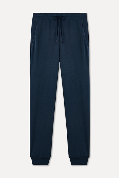 Mudo Straight Fit Tie-Waist Modal Blend Trackpants