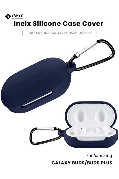 ineix غطاء سيليكون ناعم لسماعات سامسونج جالكسي بودز بلس وجالاكسي بودز