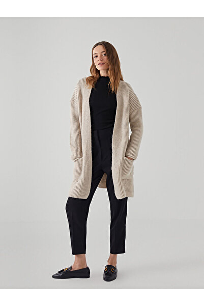 LC Waikiki Peak Yeni Sezon Şal Yaka Kadın Triko Hırka