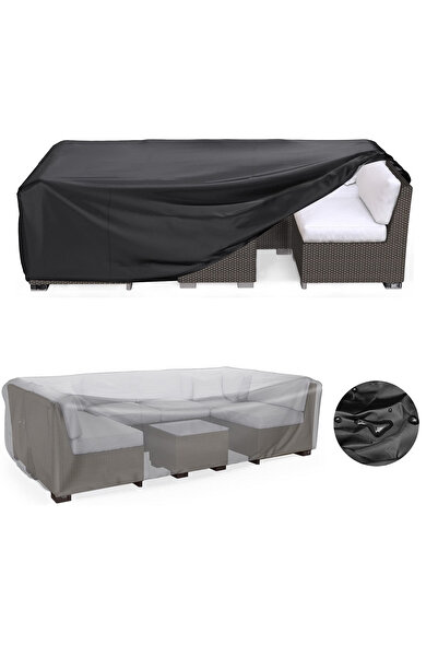 YESMAX Patio Furniture Set Covers, Garden Furniture Cover Waterproof Table Ch...