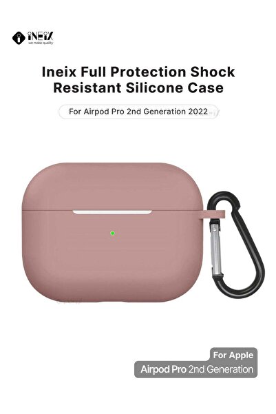 ineix غطاء حماية ناعم من السيليكون لسماعات ابل ايربودز برو (الجيل الثاني) 202...