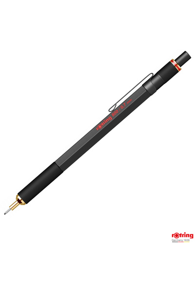 Rotring 0.7mm Mechanical Pencil with Twist-Click Mechanism for Technical Drawing and Writing