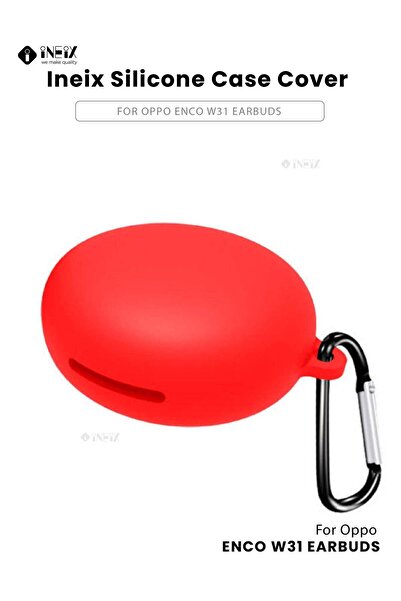ineix Soft Silicone Case Cover For Oppo Enco W31 True Wireless Headphones
