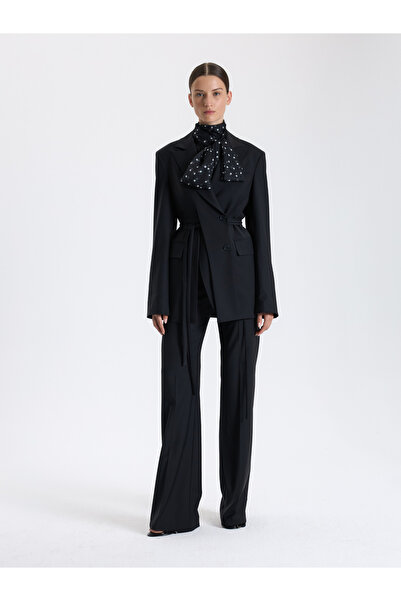 BAQA Black Minimal Blazer