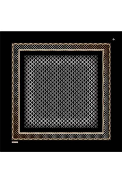 Armine Eșarfă de mătase Nostalgia - 8834-32 Negru Gri Sura