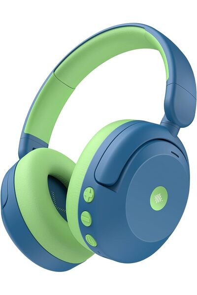 iClever BTH20 Kids ANC Headphones, Two ANC Modes, 60h Battery, 80dBA Limit, Bluetooth 5.4
