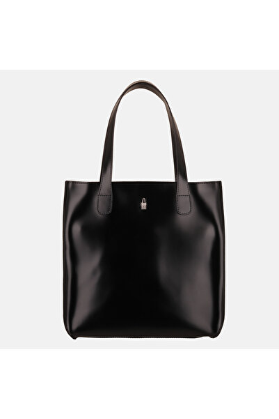 Other GILDA - Black patent leather shopper bag