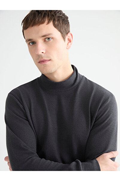 LC Waikiki Peak New Season Stand Collar Men's Sweatshirt